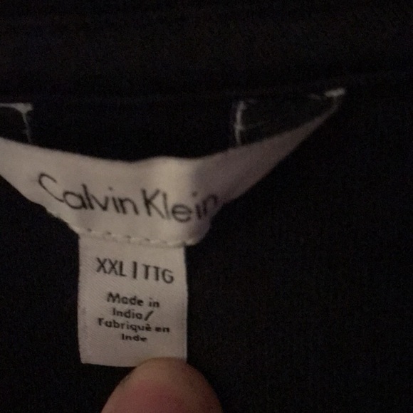 Calvin Klein Charcoal grey and black Zip Up High Quality! - Picture 4 of 5